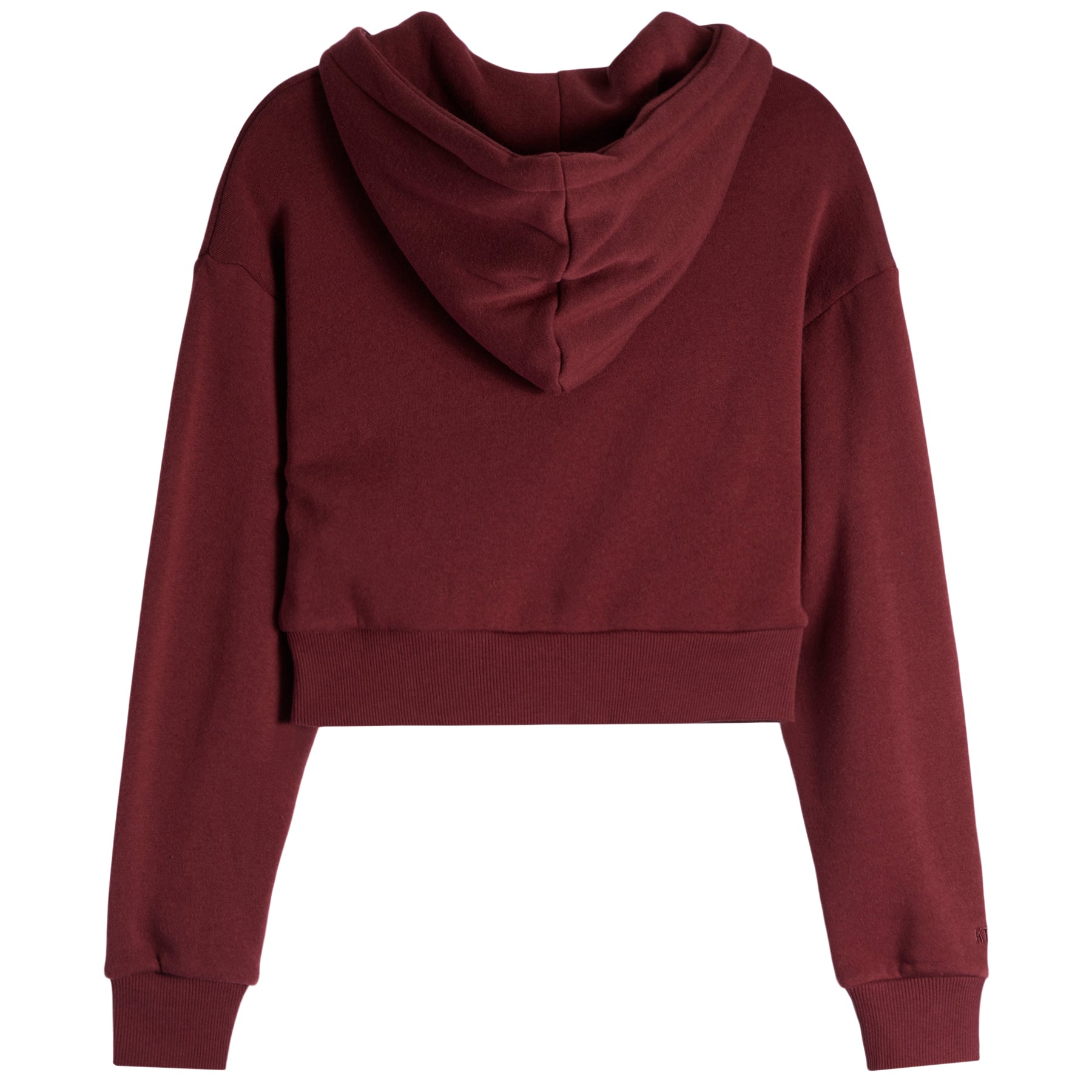 Dylan Crop Fleece Zip Hoodie - Denny's
