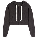 Dylan Crop Zip Hoodie - Denny's