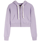 Dylan Crop Zip Hoodie - Denny's