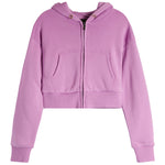 Dylan Crop Fleece Zip Hoodie - Denny's