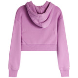Dylan Crop Fleece Zip Hoodie - Denny's