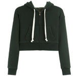 Dylan Crop Zip Hoodie - Denny's