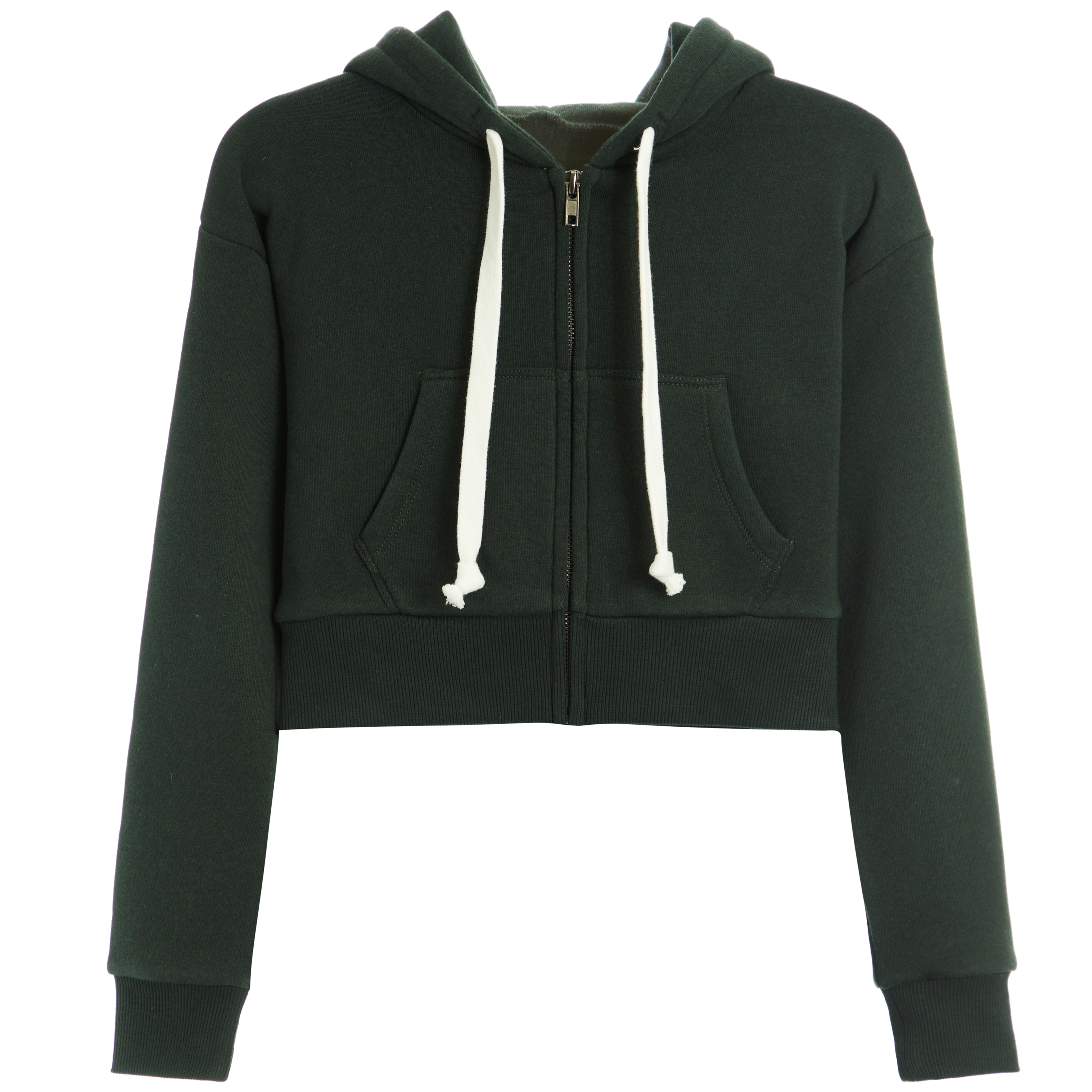Dylan Crop Zip Hoodie - Denny's