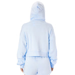 Dylan Solid Crop Zip Hoodie - Denny's