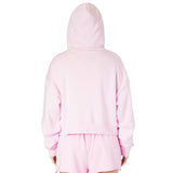 Dylan Solid Crop Zip Hoodie - Denny's