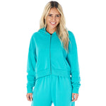 Dylan Crop Zip Hoodie - Denny's