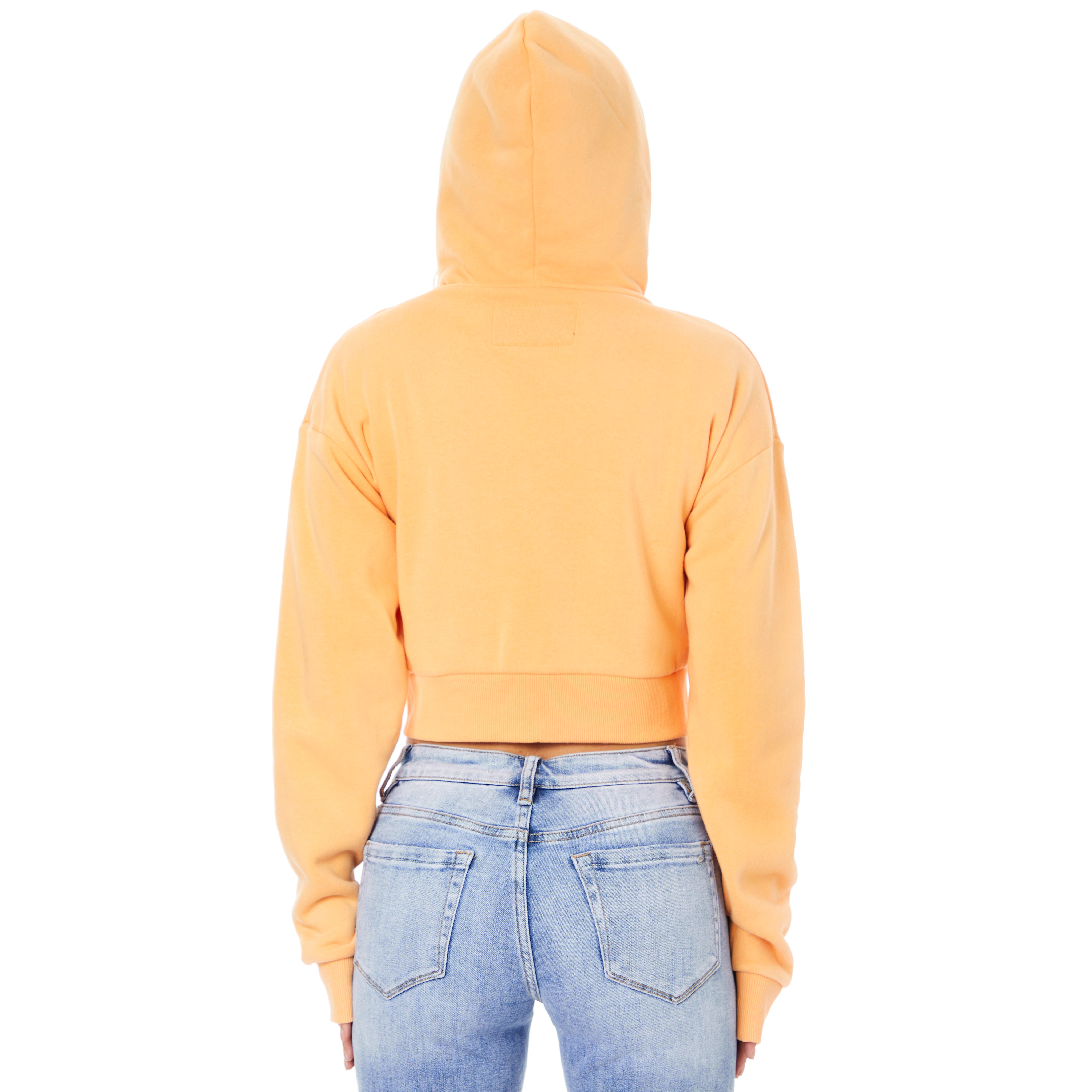 Dylan Fleece Crop Zip Hoodie - Denny's