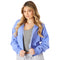 Dylan Solid Crop Zip Hoodie