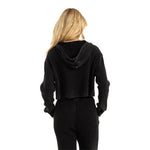 Trend Alert Zip Up Crop Hoodie - Denny's