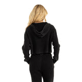 Trend Alert Zip Up Crop Hoodie - Denny's