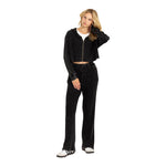 Trend Alert Zip Up Crop Hoodie - Denny's