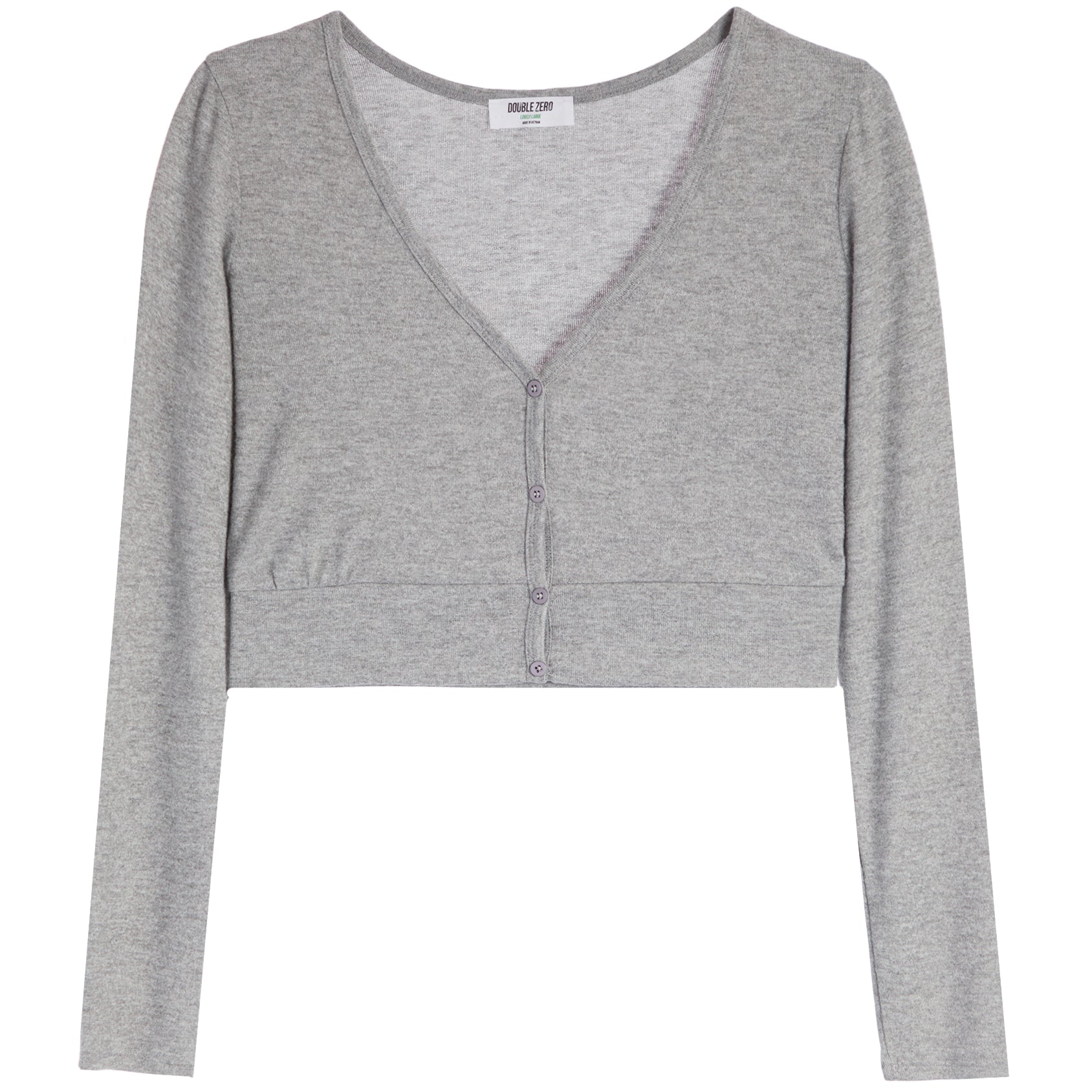 Long Sleeve Crop Cardigan - Denny's