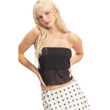 Lace Tube Top