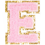 E Varsity Chenille Letter Sticker Patch - Denny's