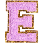E Varsity Chenille Letter Sticker Patch - Denny's