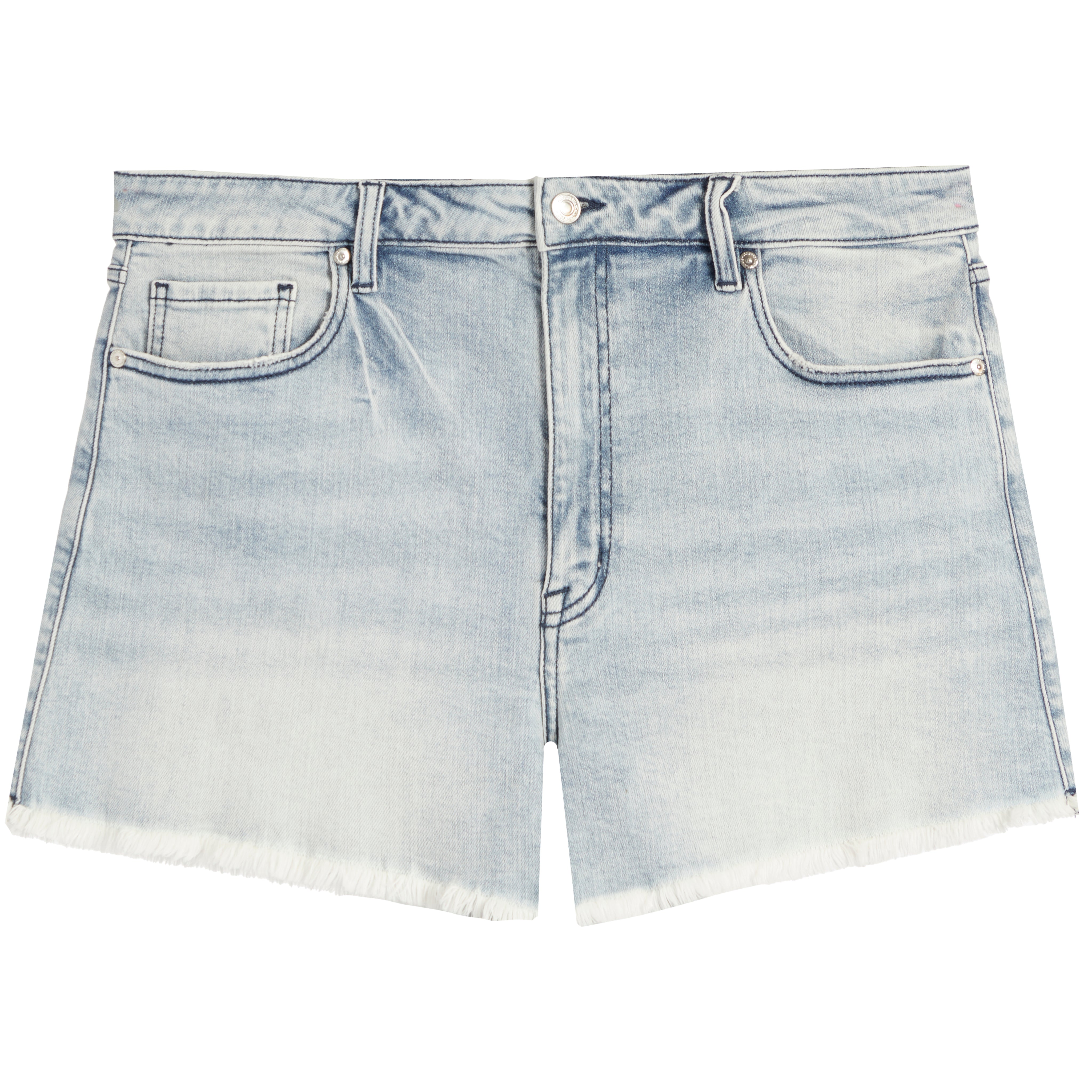 Lulu Cut Off Denim Short - Denny's