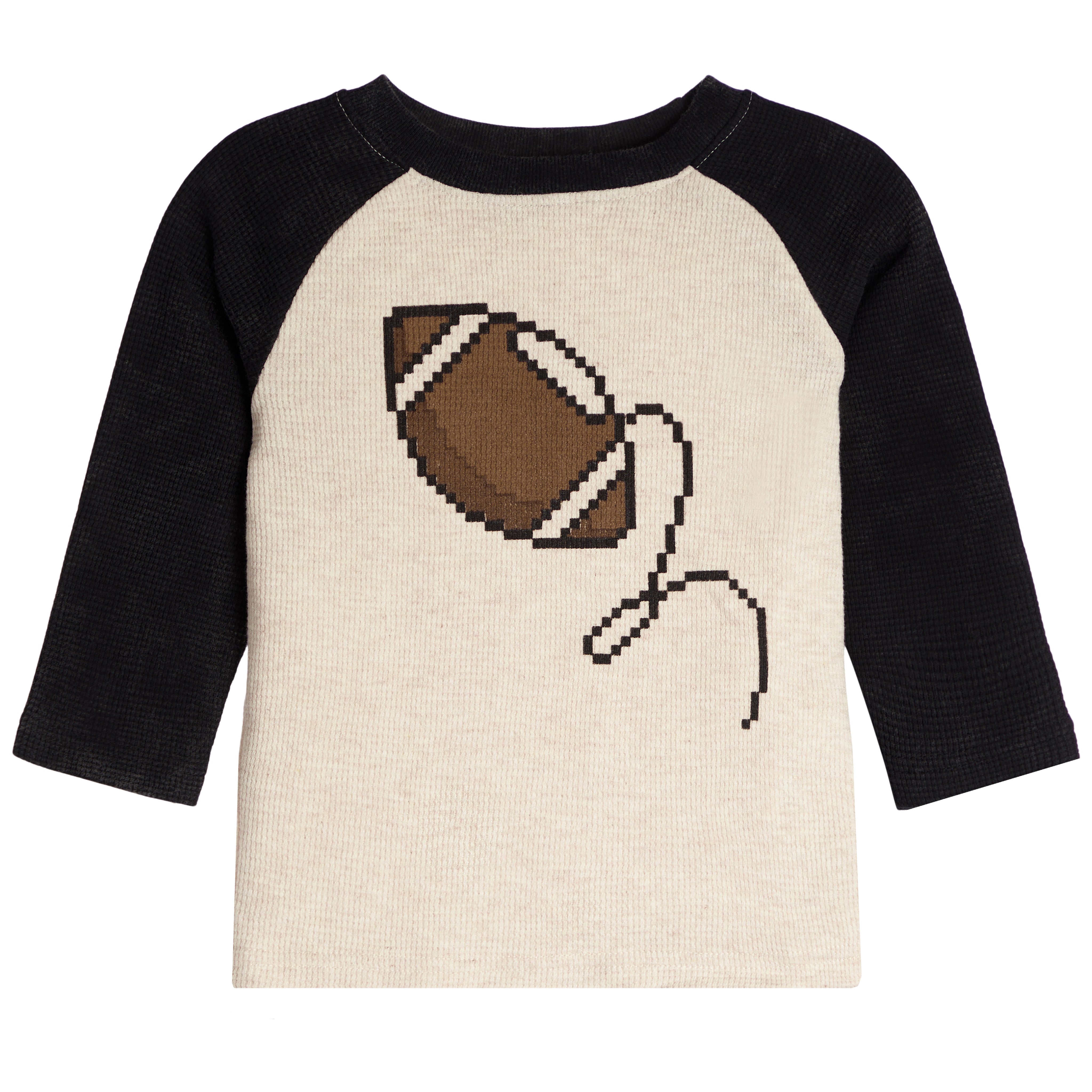 Pixel Football Raglan Thermal - Denny's