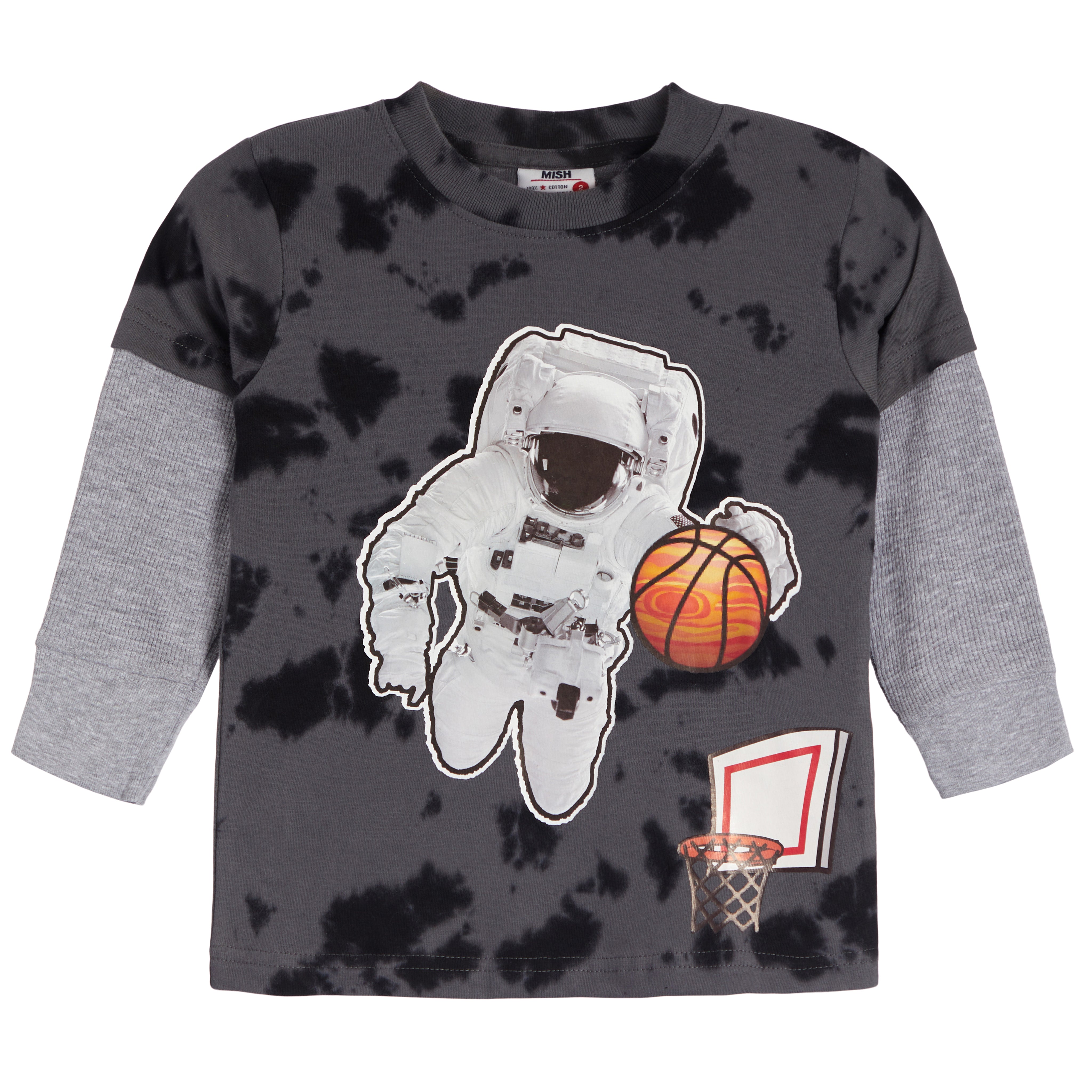 Space Hoops Tie Dye 2fer - Denny's
