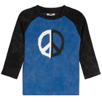 Split Peace Raglan Thermal - Denny's