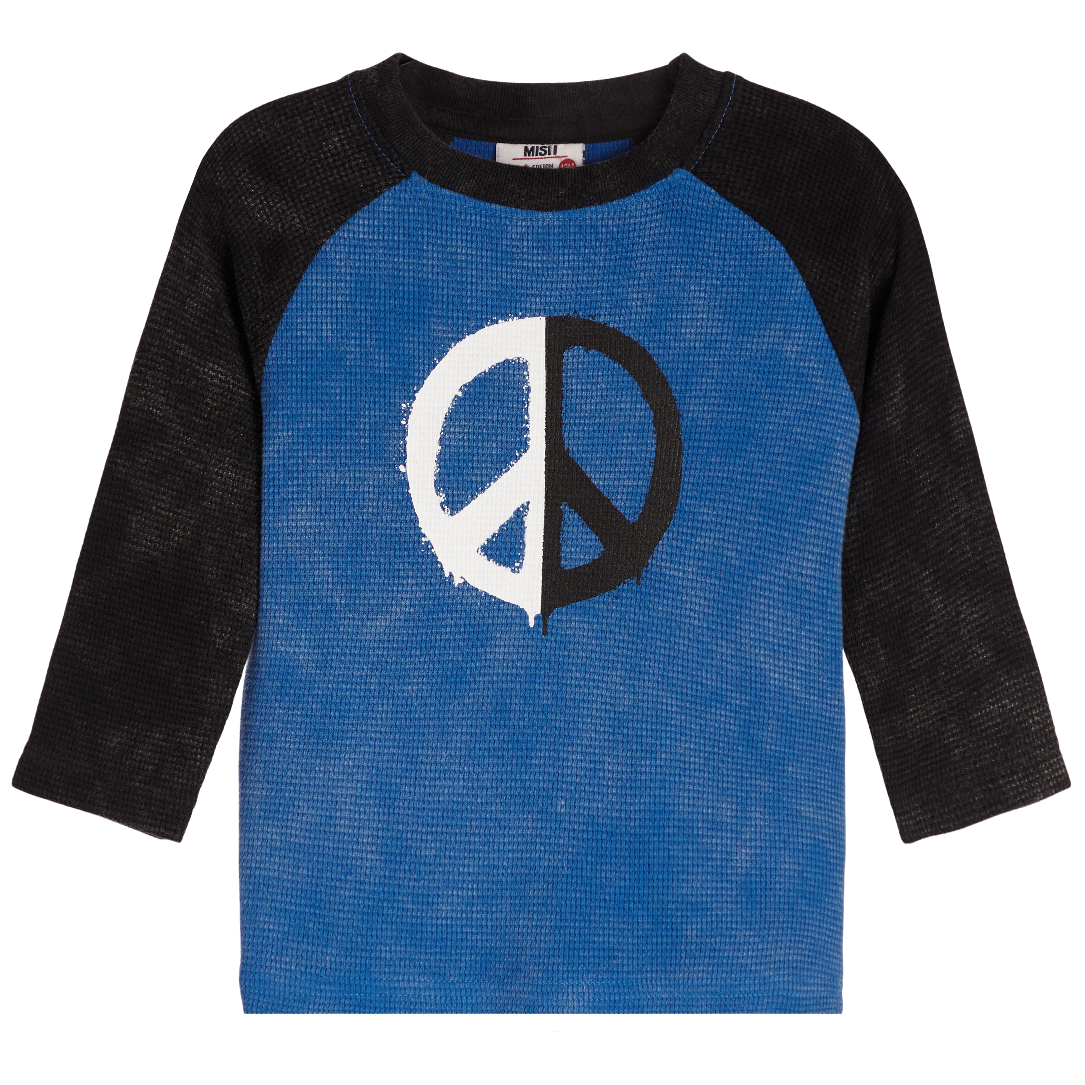 Split Peace Raglan Thermal - Denny's