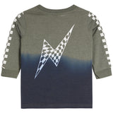Check Pocket Dip Dye Tee - Denny's