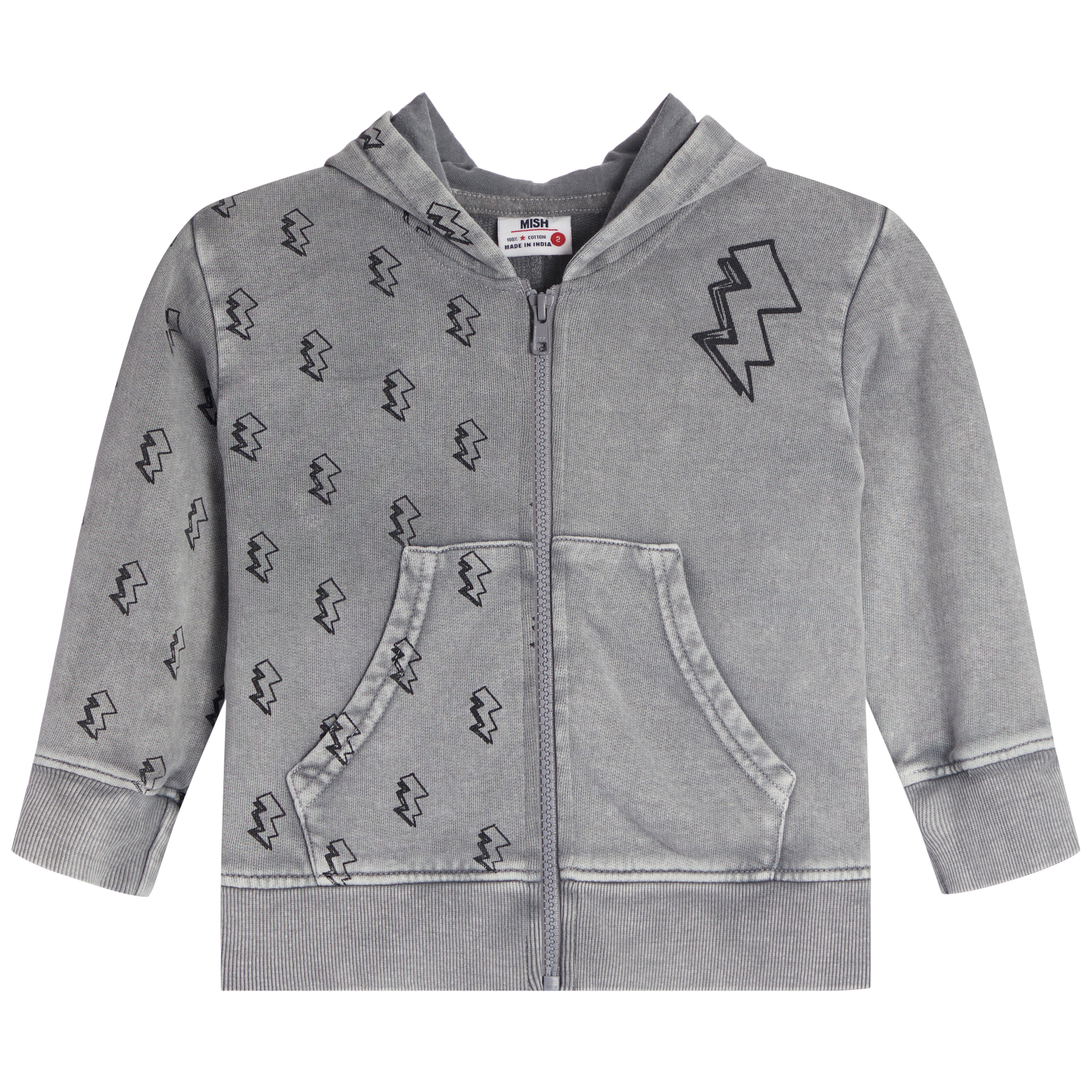 Bolt Zip Hoodie - Denny's