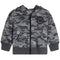 Distressed Camo Zip Hoodie - Denny's