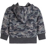 Distressed Camo Zip Hoodie - Denny's