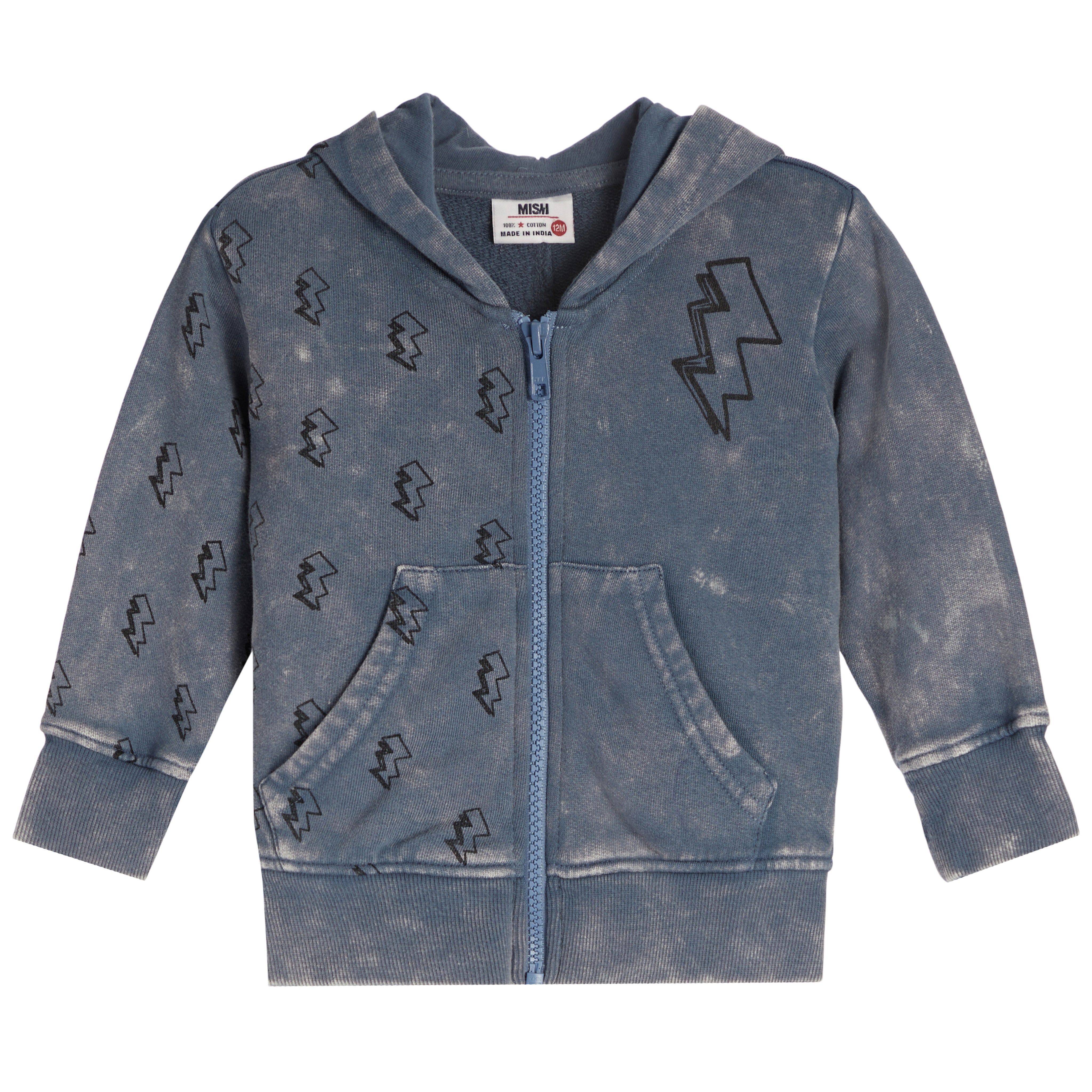 Bolt Zip Hoodie - Denny's