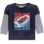 Touch Down Long Sleeve Layer Tee - Denny's