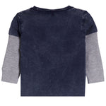 Touch Down Long Sleeve Layer Tee - Denny's