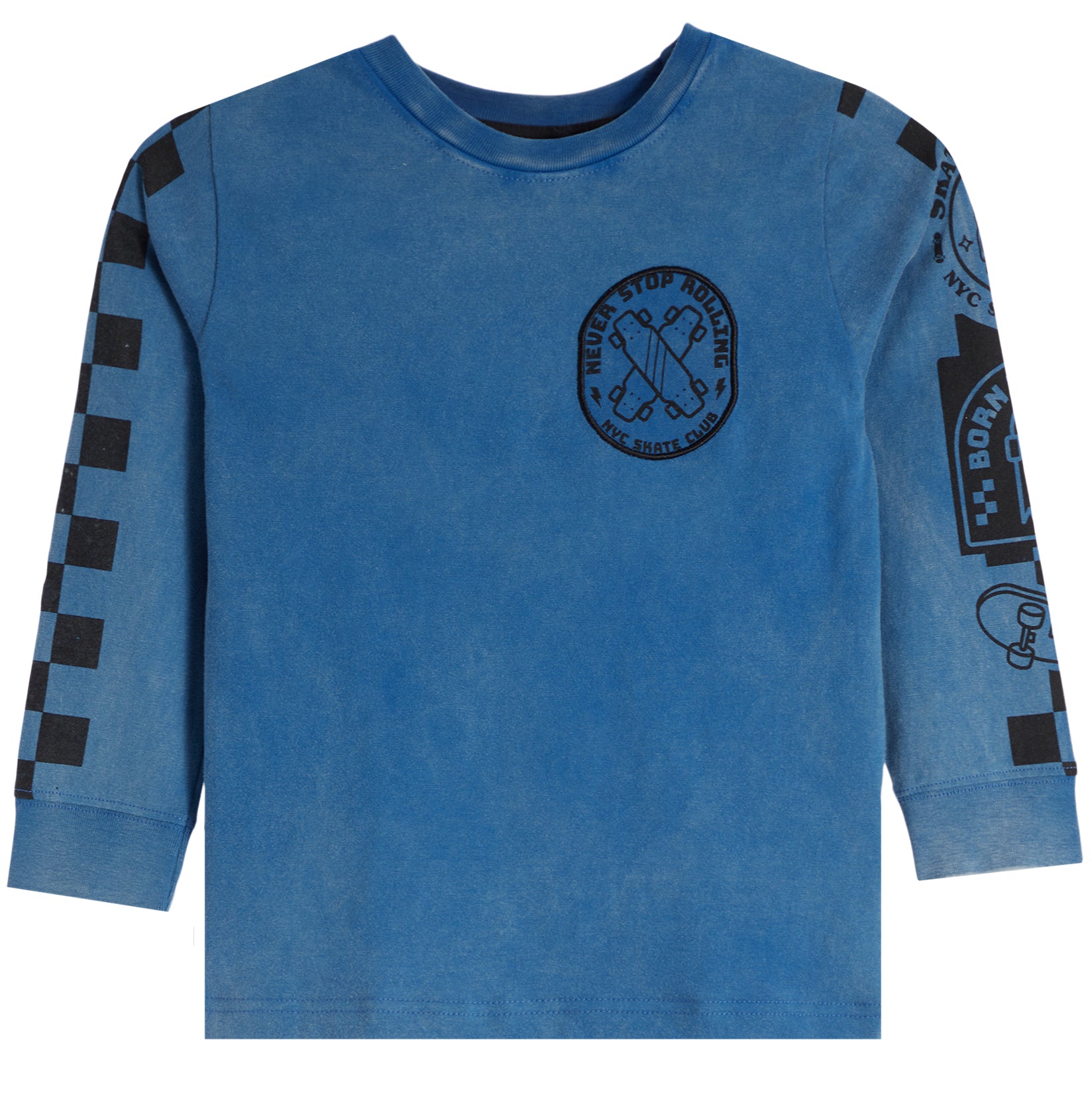 Skate Patcht L/S Tee - Denny's