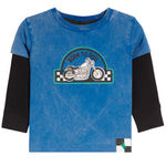Born To Ride Long Sleeve Layer Tee - Denny's