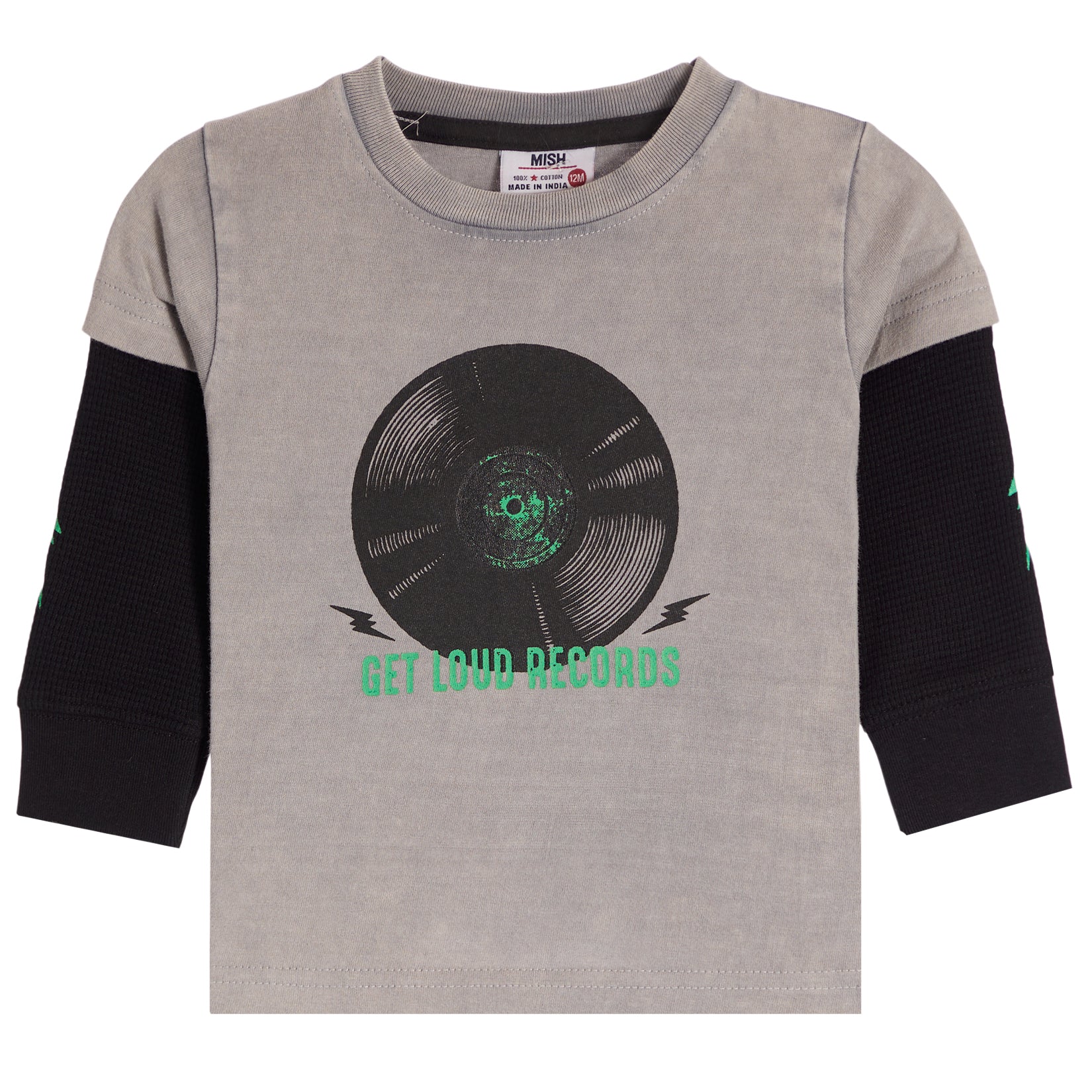 Loud Records Long Sleeve Layer Tee - Denny's