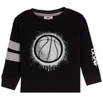 Baseball Stripe Sleeve Thermal - Denny's