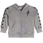 Check Zip Hoodie - Denny's