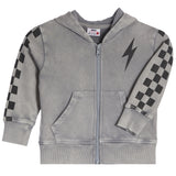 Check Zip Hoodie - Denny's