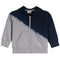 Diagonal Dip Zip Hoodie - Denny's