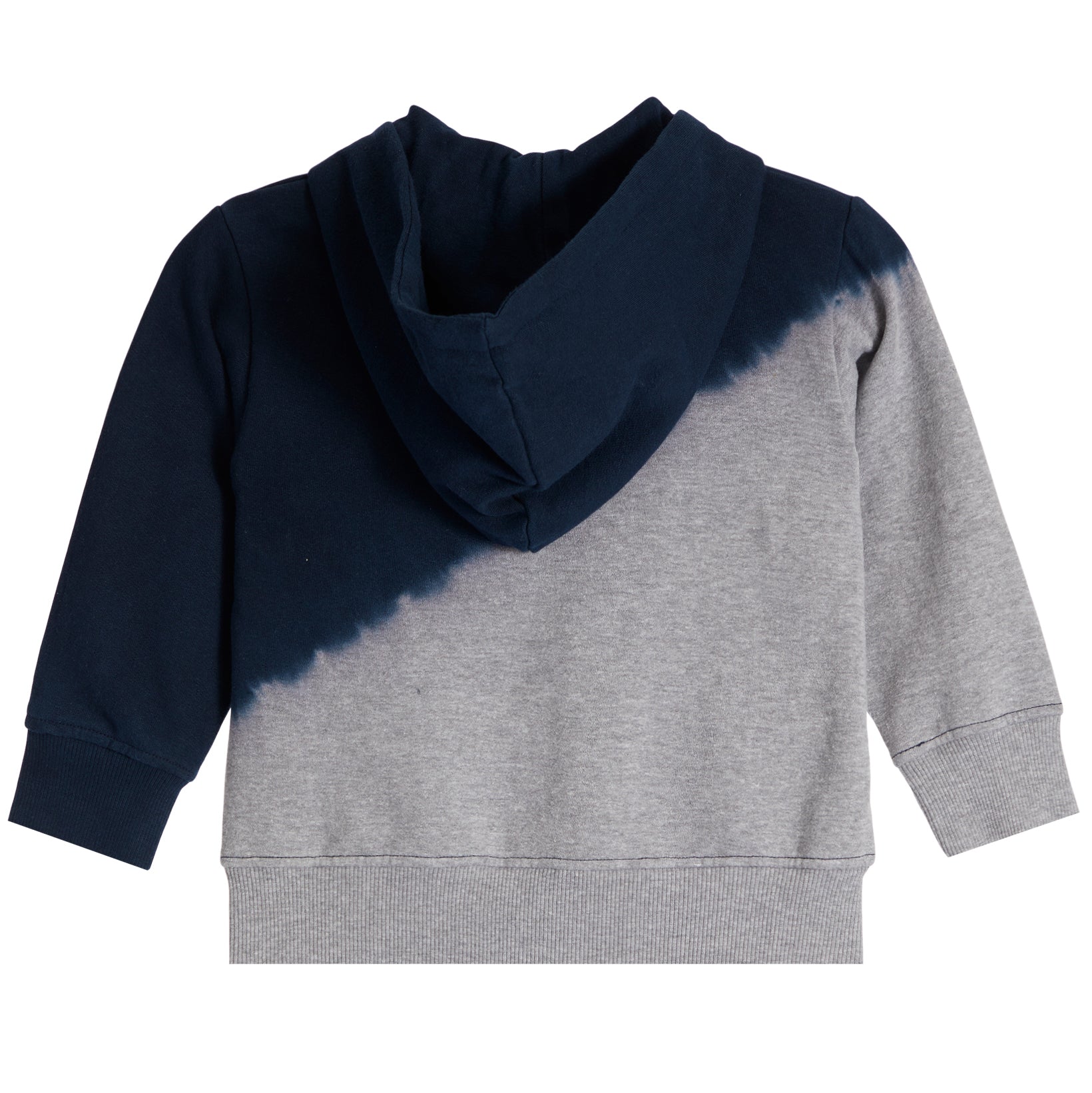 Diagonal Dip Zip Hoodie - Denny's