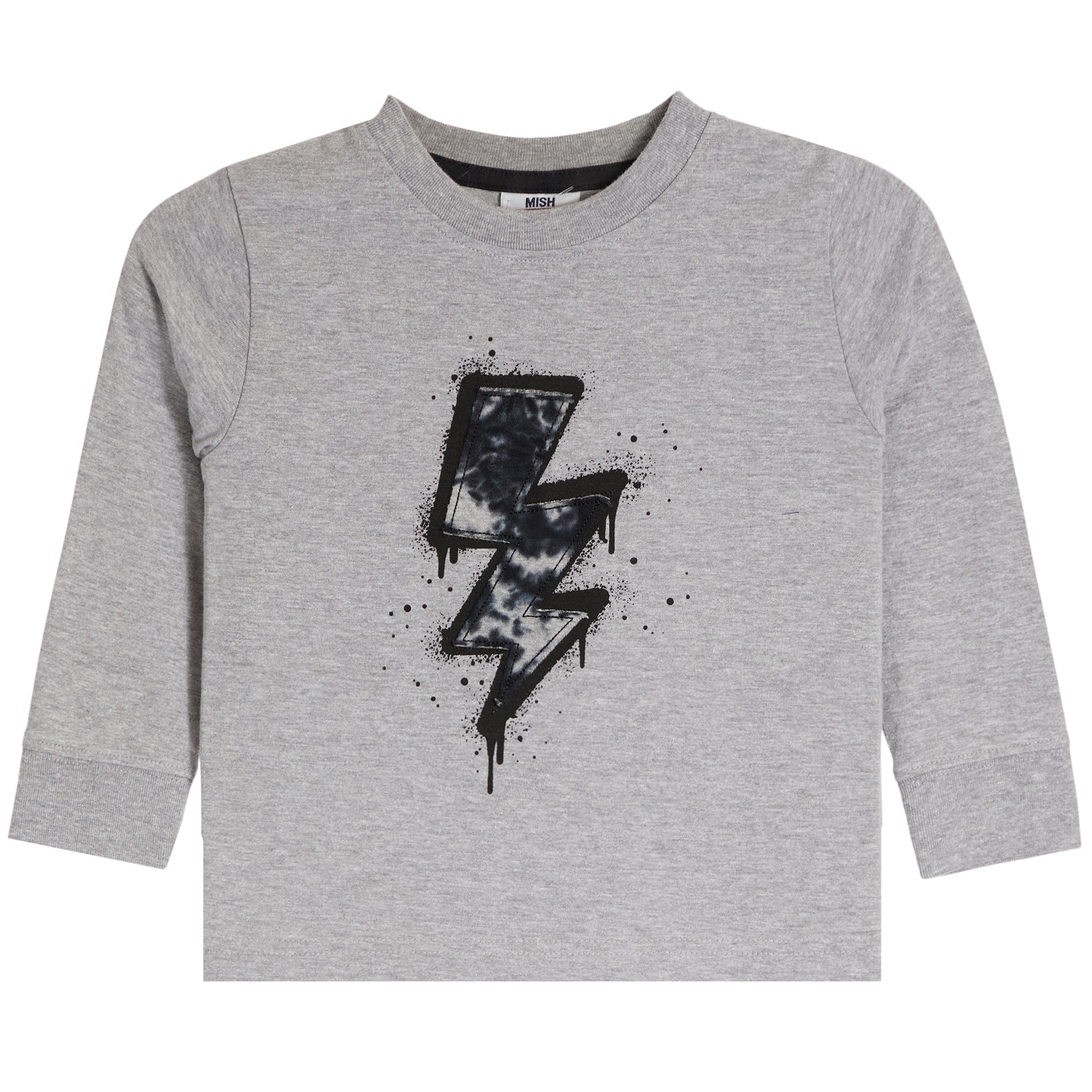 Tie Dye Bolt Long Sleeve Tee - Denny's