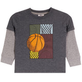 Basketball Geo Long Sleeve Shirt
