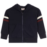 Stripe Full Zip Hoodie