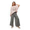 Mineral Wash Wide Leg Sweatpant - Denny's