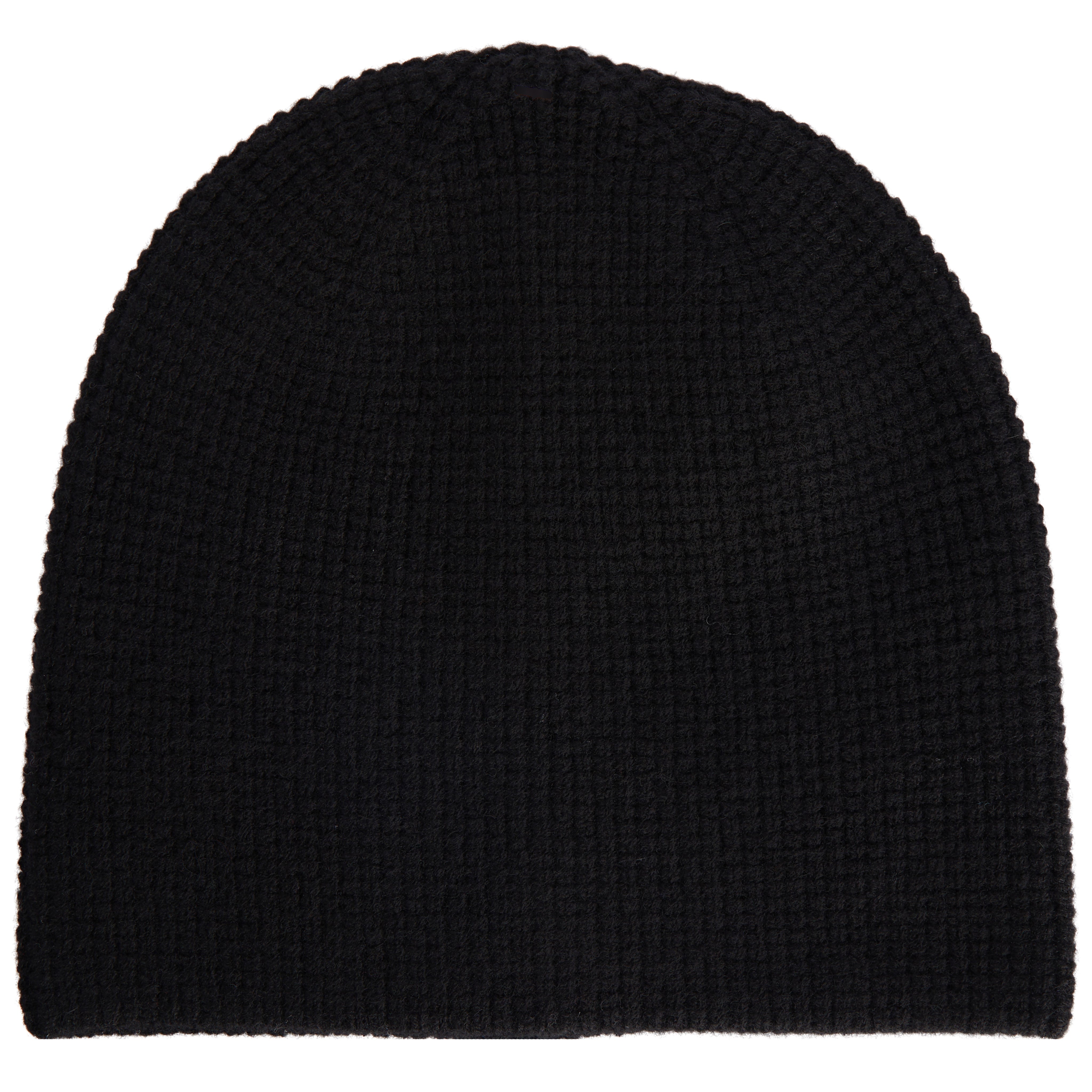 Wool Cashmere Waffle Beanie - Denny's