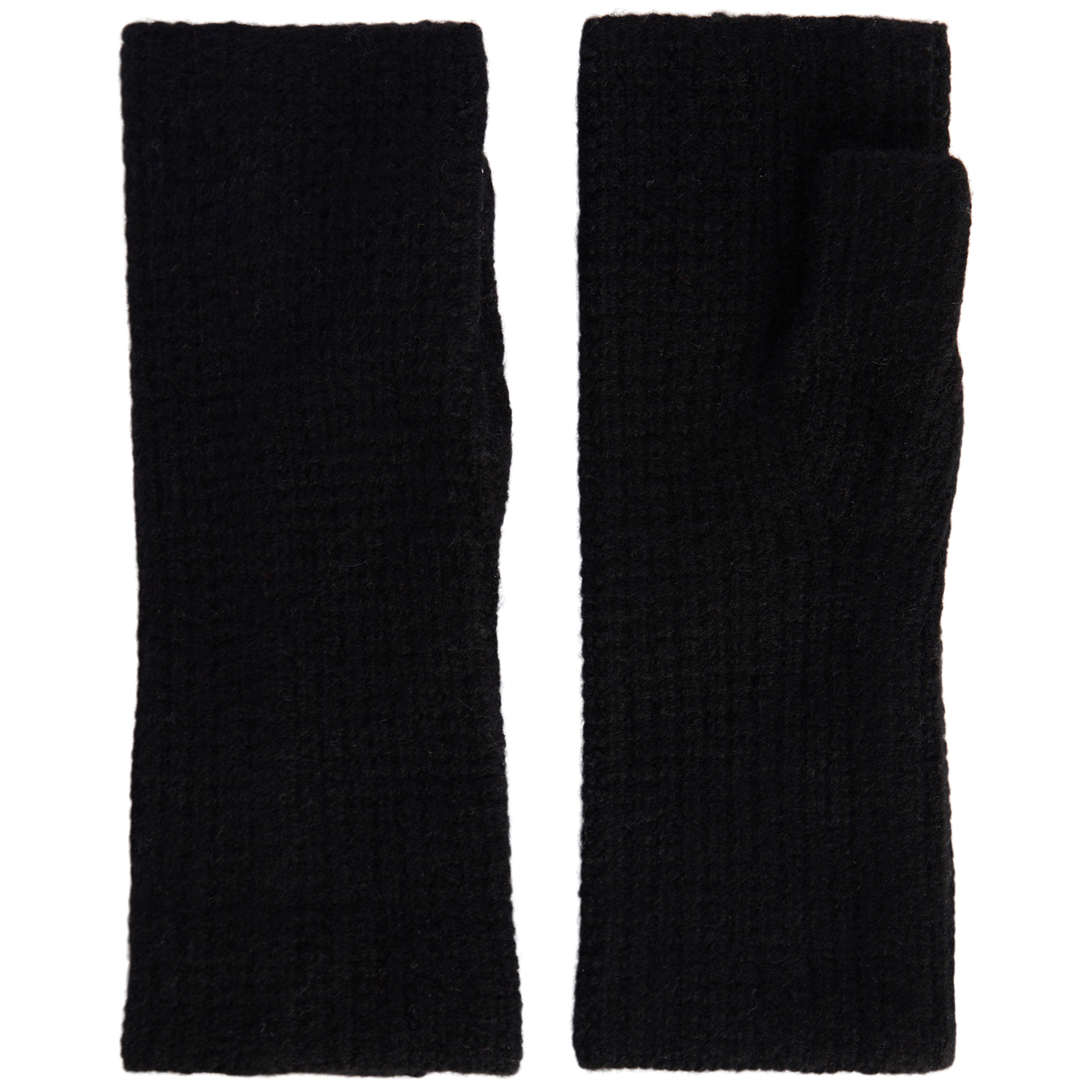 Wool/Cashmere Waffle Arm Warmer - Denny's