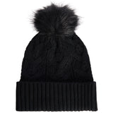 Loopy Cable Pom Hat - Denny's