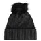 Loopy Cable Pom Hat - Denny's