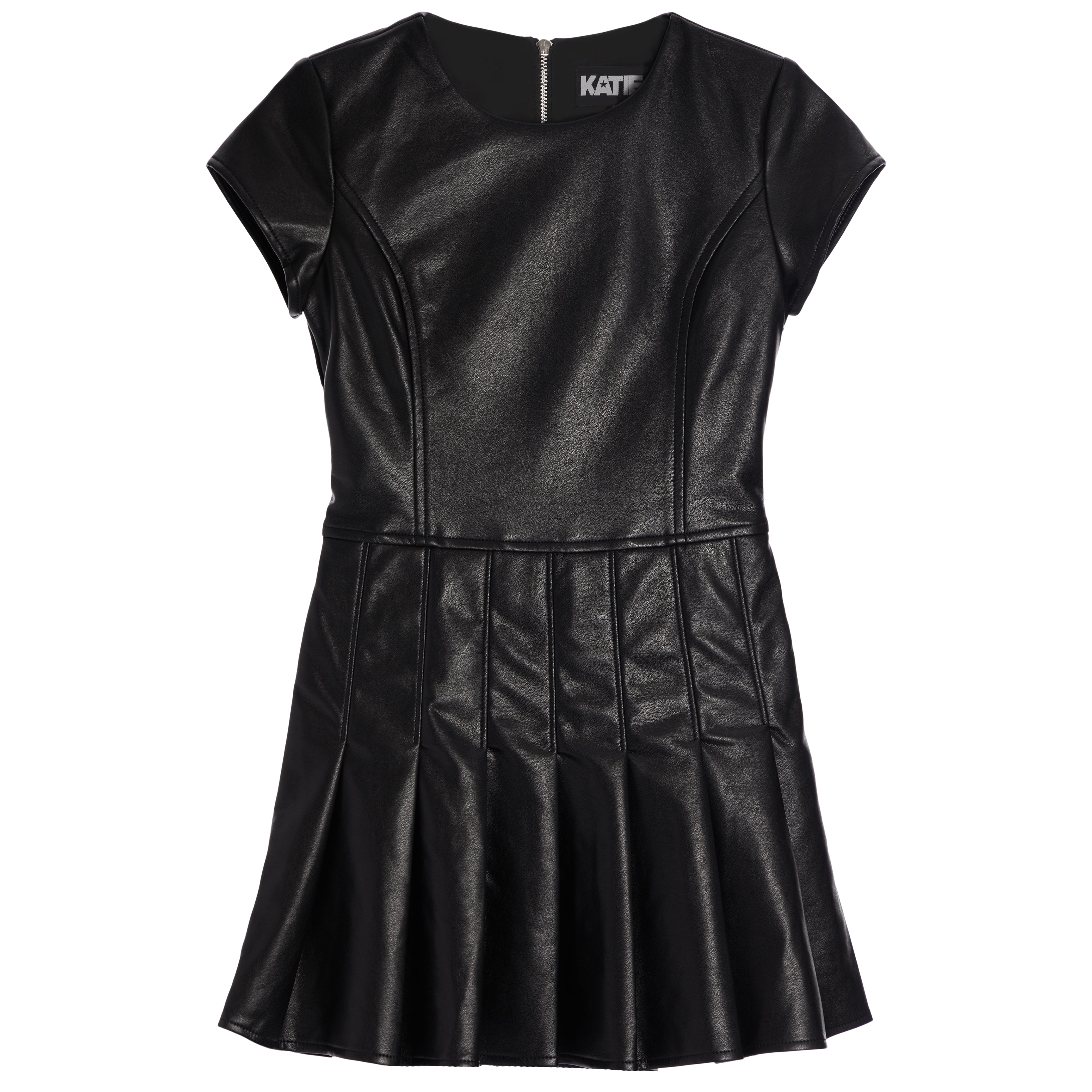 Eddie Vegan Leather Dress - Denny's