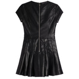 Eddie Vegan Leather Dress - Denny's
