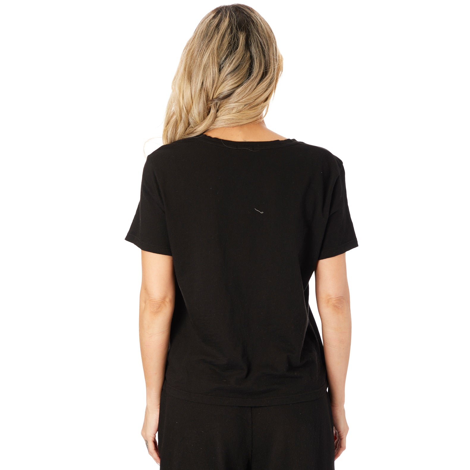 Charlotte Slub V-Neck - Denny's